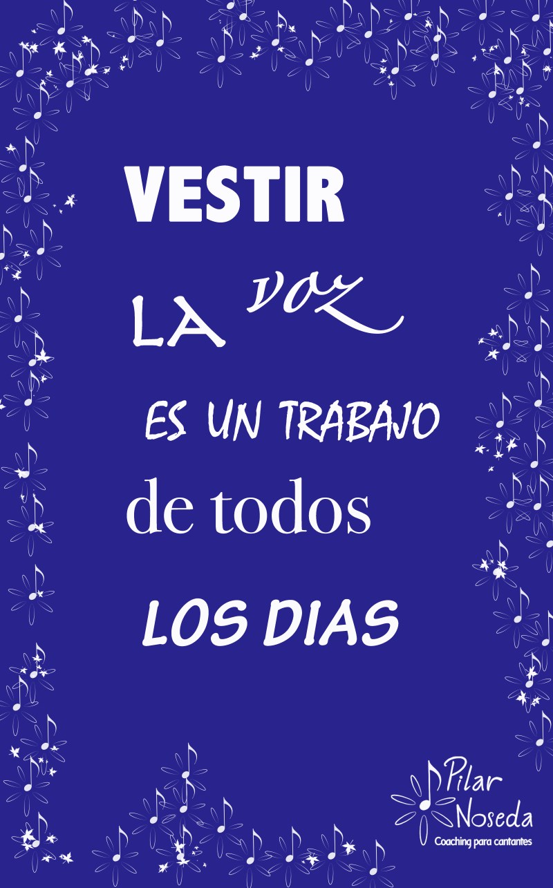 vestir la voz flyer